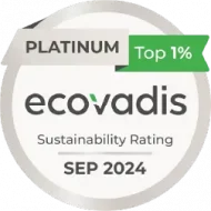 Equipages Ecovadis Platinum 1% Septembre 2024